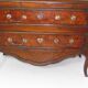 Dutch chest of drawers two mahogany drawers and walnut bramble