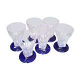Lot of 6 glasses
