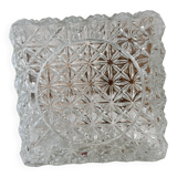 Ceiling light wall lamp minimalist industrial square transparent glass