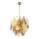 Contemporary Modern Multicolour Amber "Rondini" Murano Chandelier by Simoeng