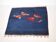 Postmodern Hand-Knotted Wool Rug from Nepal, 1980s Vintage