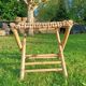Tabouret rétro bambou