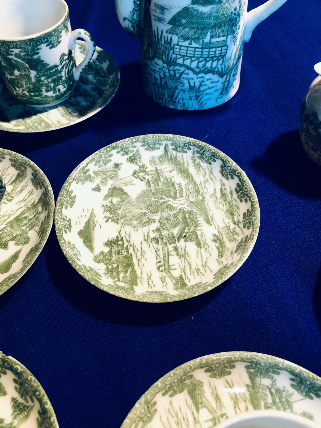 Japanese fine porcelain tea set