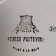 Soup tureen / salad bowl Gien Venice Poitevine hand-painted