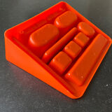 Orange desktop organizer