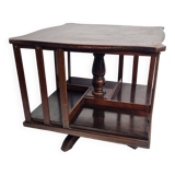 Small English style revolving table bookcase, 36 cm