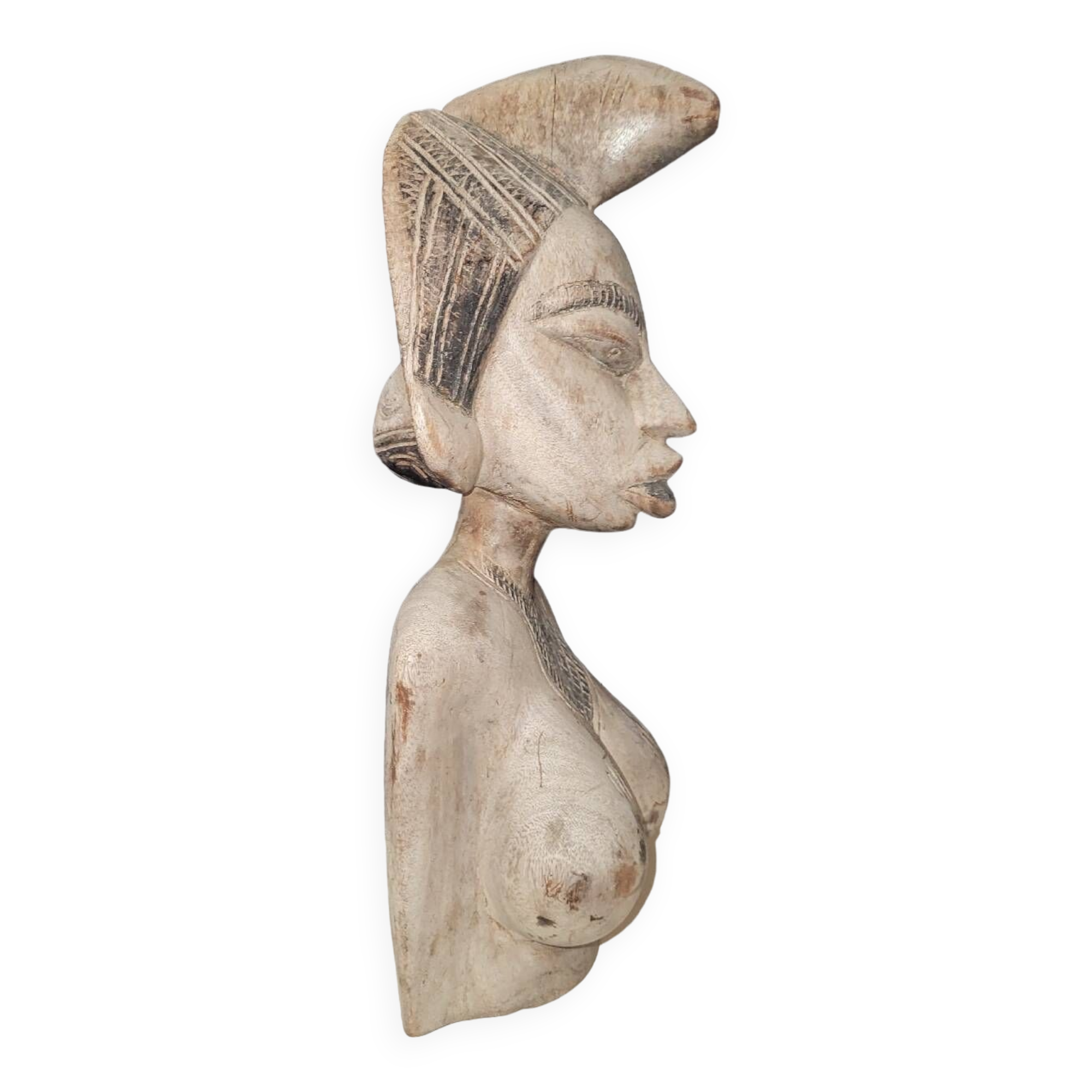 African woman bust