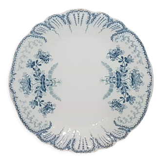 Earthenware dish of St Amand and Hamage North Regency model, iron earth