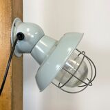 Industrial aluminum wall lamp, 1960s