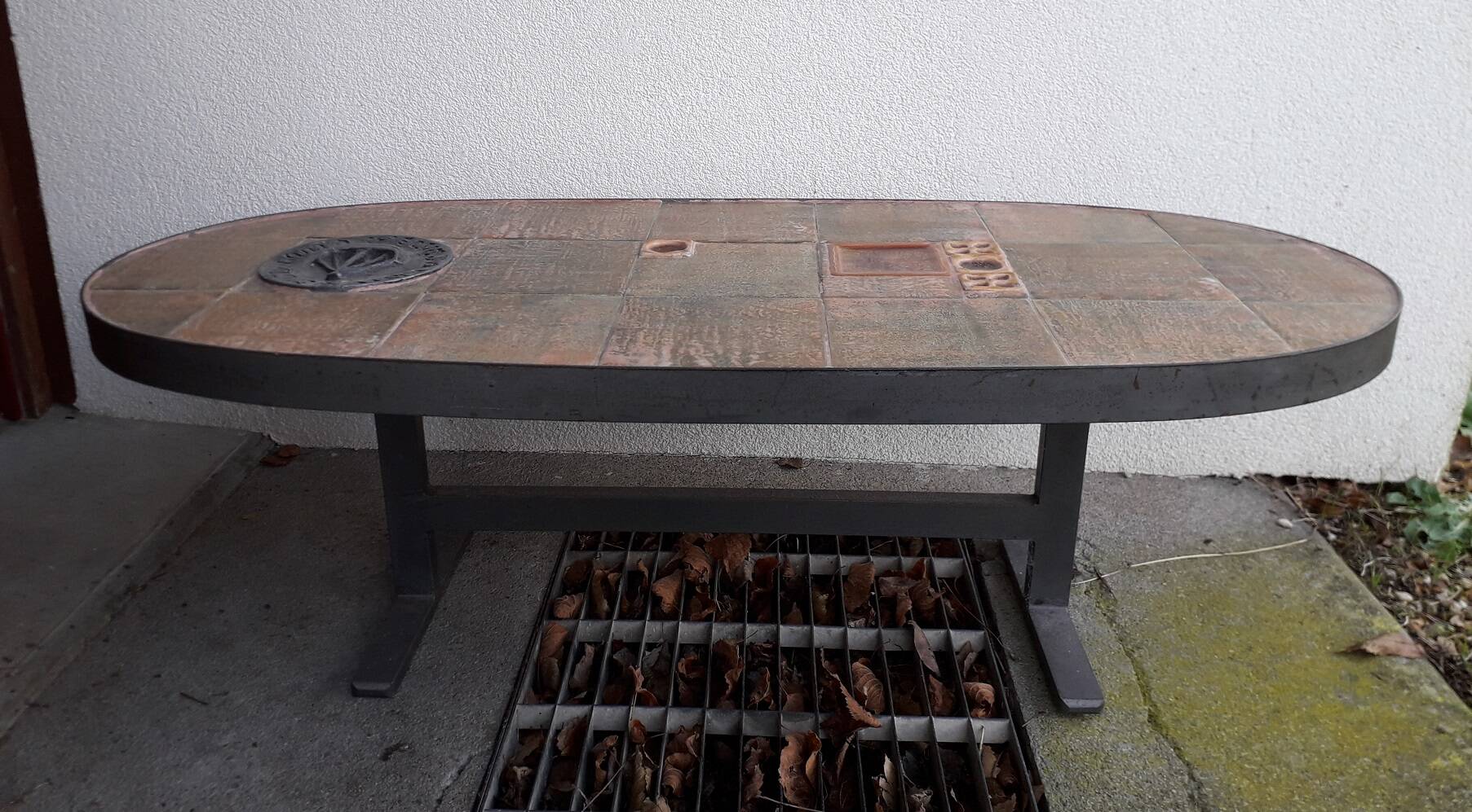 Ceramic coffee table 1960