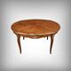 Rosewood marquetry coffee table, Louis XV style – Mid 20th century