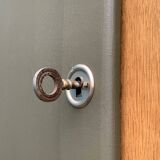 Parisian solid oak wardrobe 1960