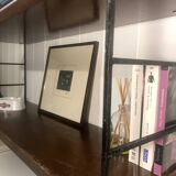 Wooden and metal String shelf