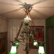 Very large art nouveau chandelier Murano (1 meter)
