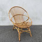 Rattan basket chair