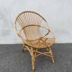 Fauteuil corbeille rotin