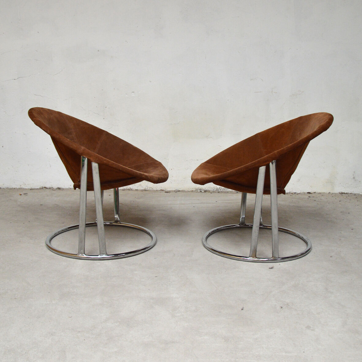 Paire de fauteuils Lusch Erzeugnis, 1960