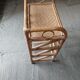 Table de chevet en rotin
