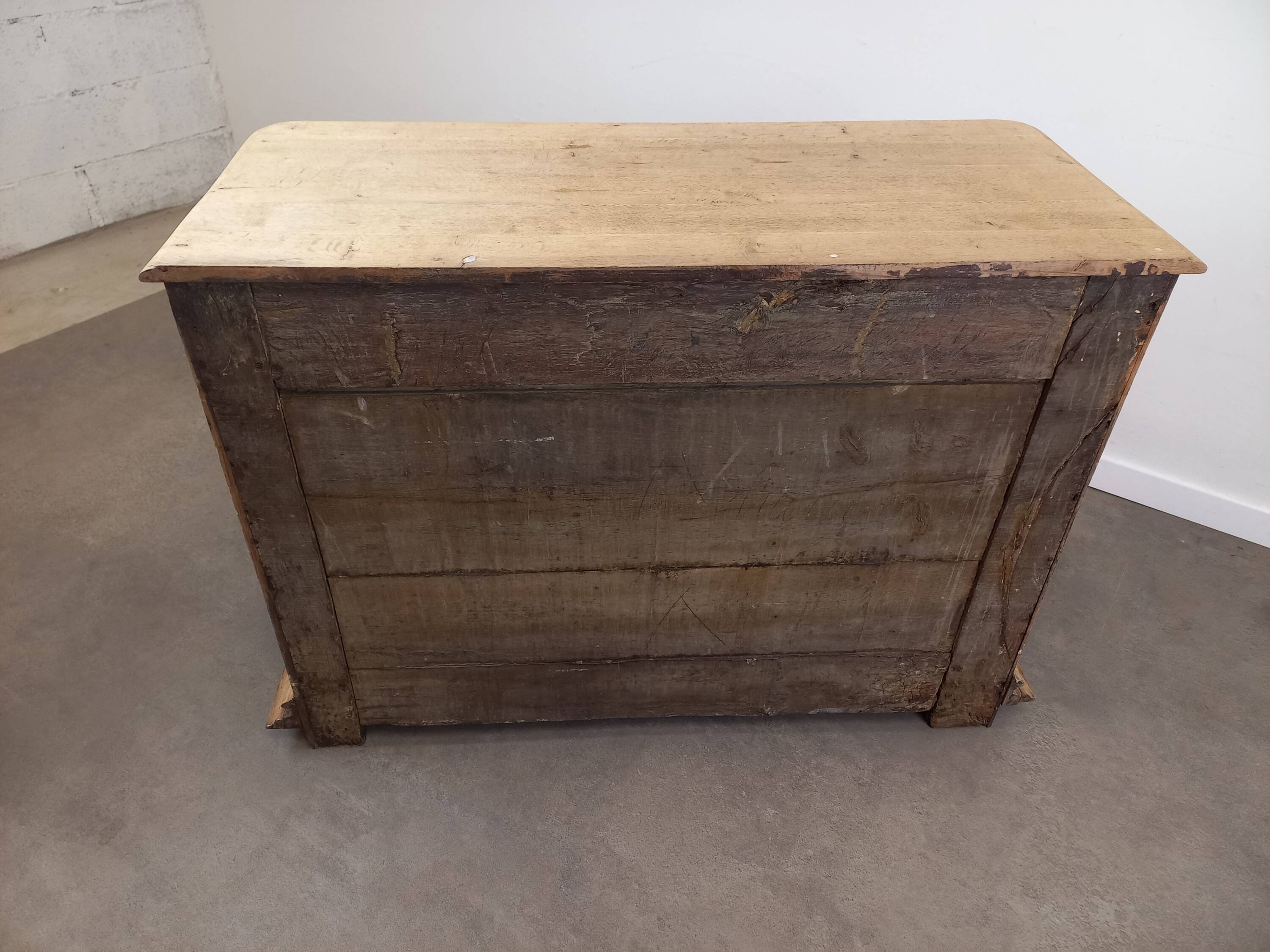 Louis XV oak sideboard