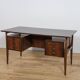 Mid-Century Rosewood Desk by Gunnar Nielsen Tibergaard for Tibergaard, Denmark, 1960s