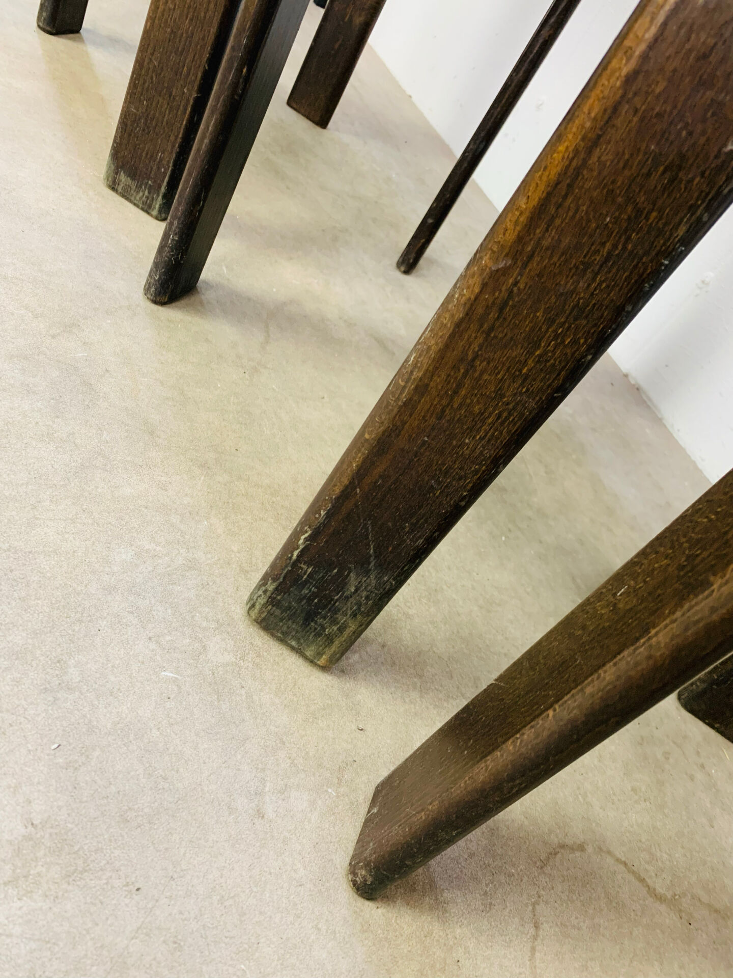 4 Bruno Rey chairs for Dietiker, workshop "Chair from Stein am Rhein"