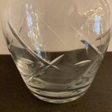 Carafe in numbered, blown and cut crystal