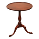 Small Mahogany Pedestal Table Circa 1800
