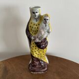Virgin and Child in 18th century Nevers earthenware
