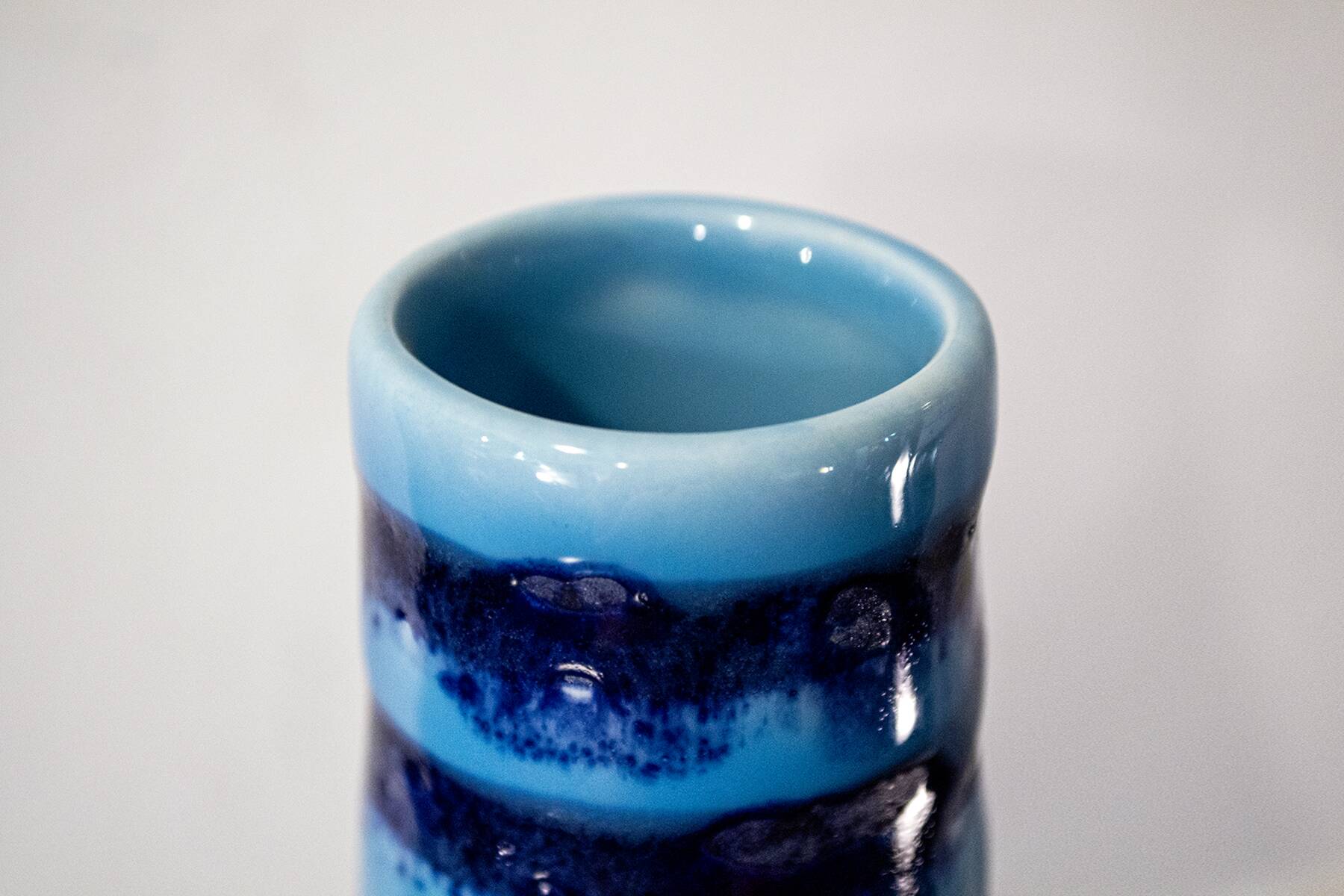 Vaso ceramica Italia Anni '70