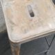 Pair of metal stools