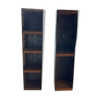 Lot de 2 étagères industrielles