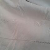 Lin Drap. BC embroidered monogram. Art deco