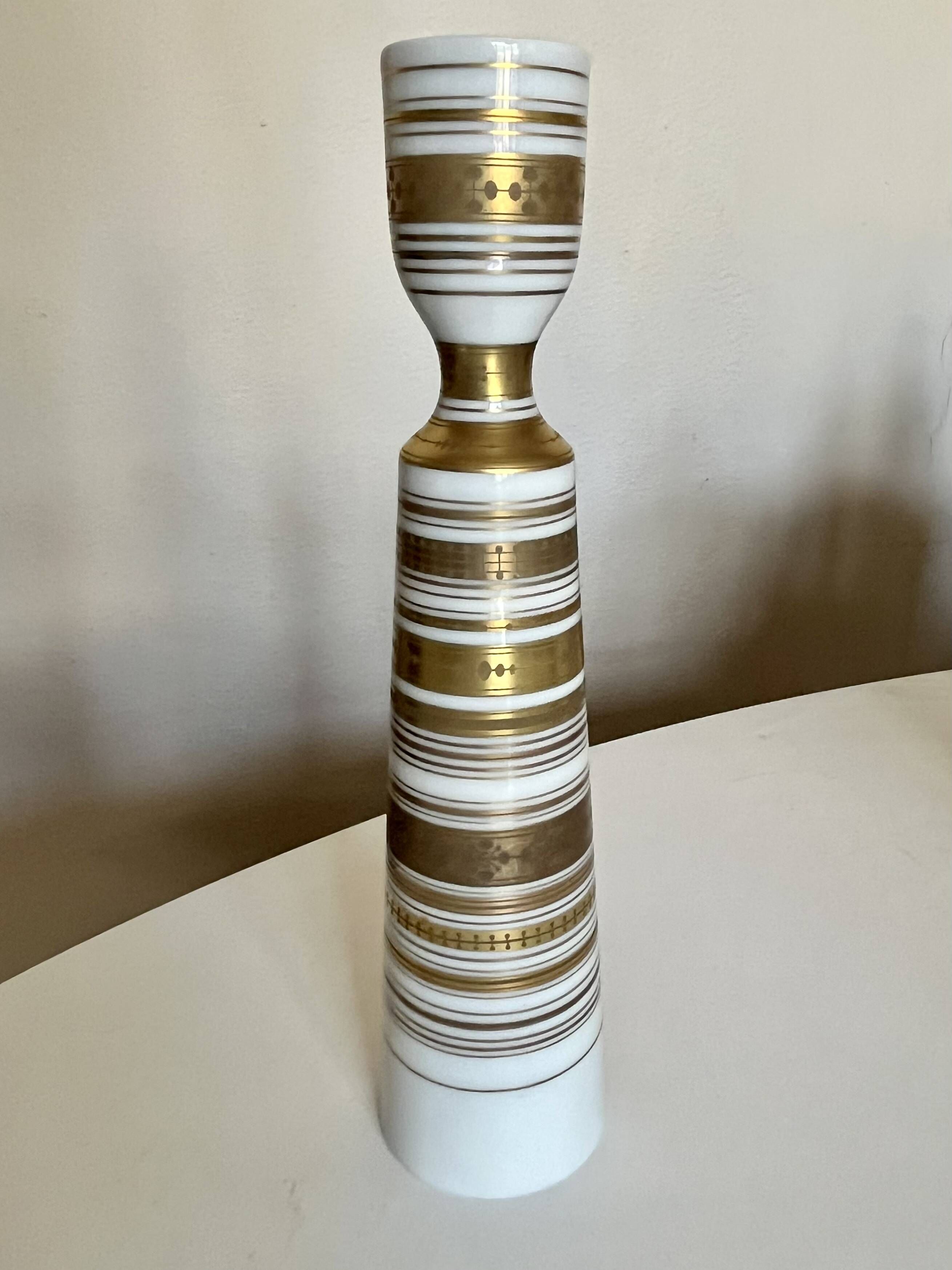 Bjorn Wiinblad Candle Holder Four Colours Rosenthal Scandinavian 1960 numbered