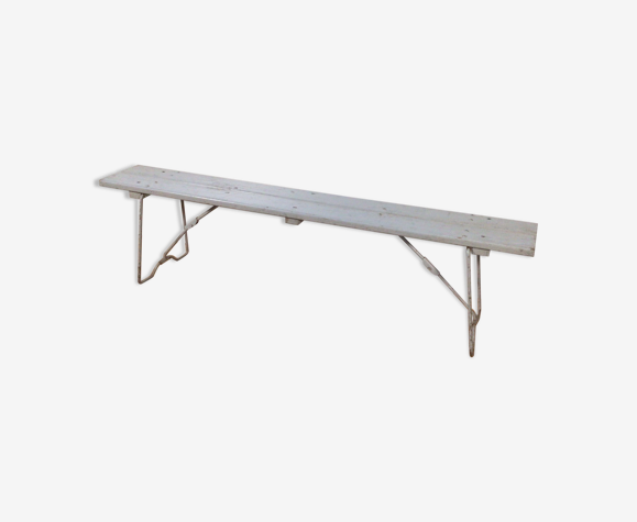 industrial wooden foldable benches