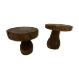 Brutalist mushroom stool