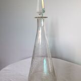 Carafe gravée en cristal