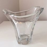 Beautiful Daum crystal vase, France, 1970
