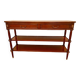 Console en merisier style Louis XVI