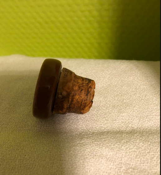 Vintage decanter Lexicon Alcoholicum Editio Helvetica