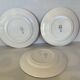 6 anciennes assiettes faïence fleurs bleues st Amand ceranord