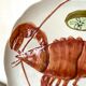 Decorative plate Lobster Italy