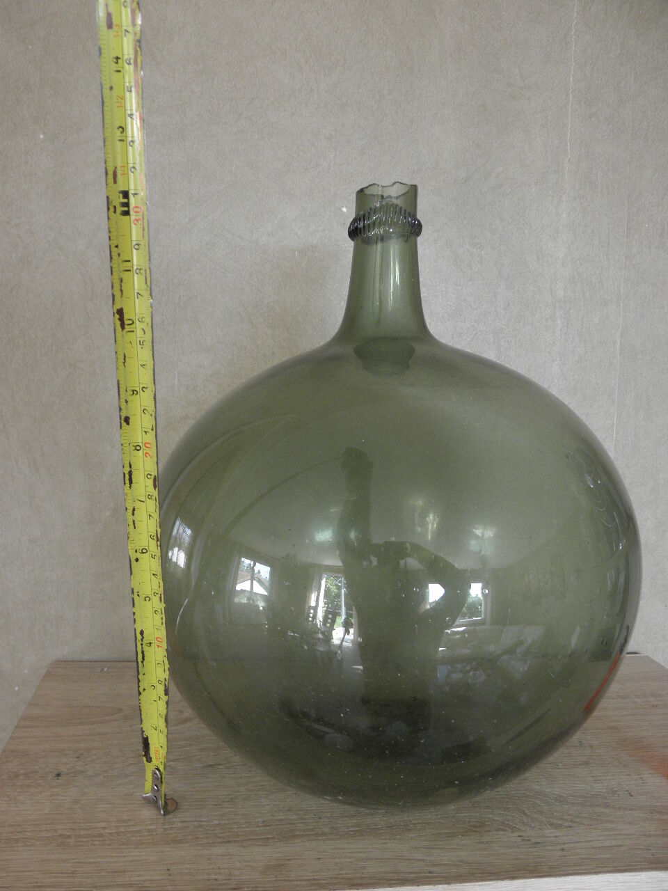 Blown glass canister