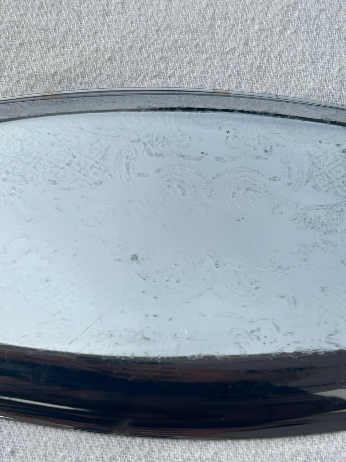 Vintage catchall - Polished aluminium - Minimalist design - Mid 20th century