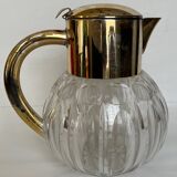 Cut crystal cooling pitcher