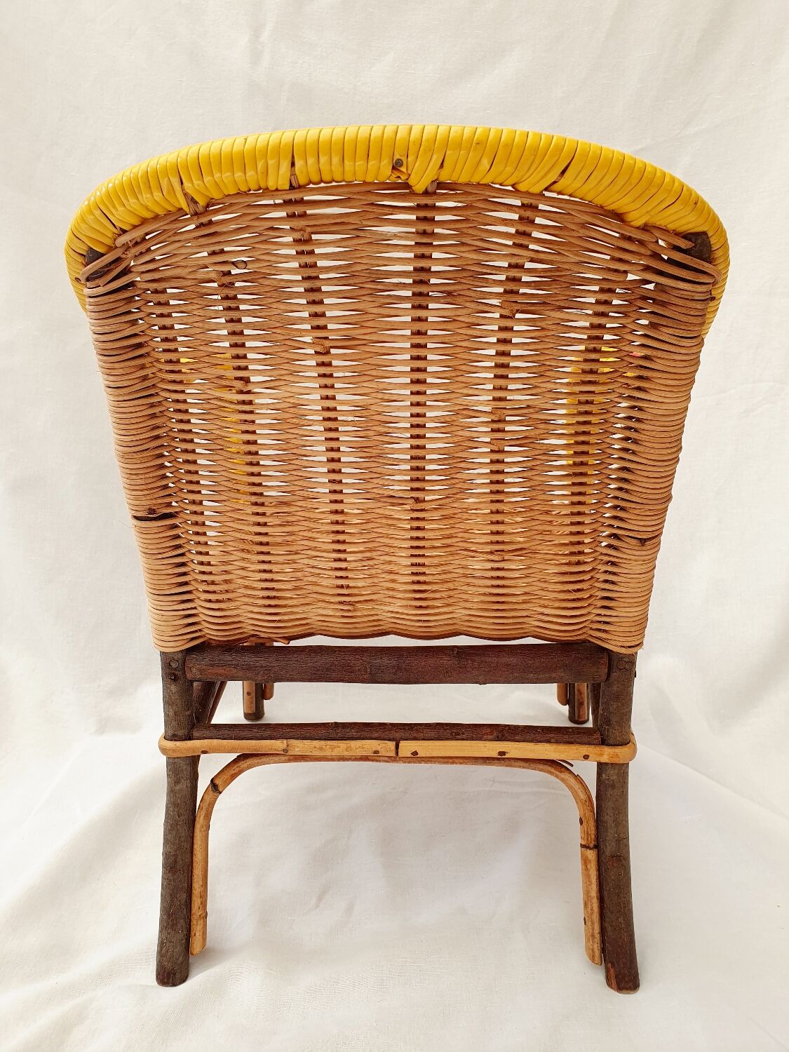 Wicker children's chair