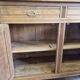 Sideboard two doors two drawers in renovated oak art deco style