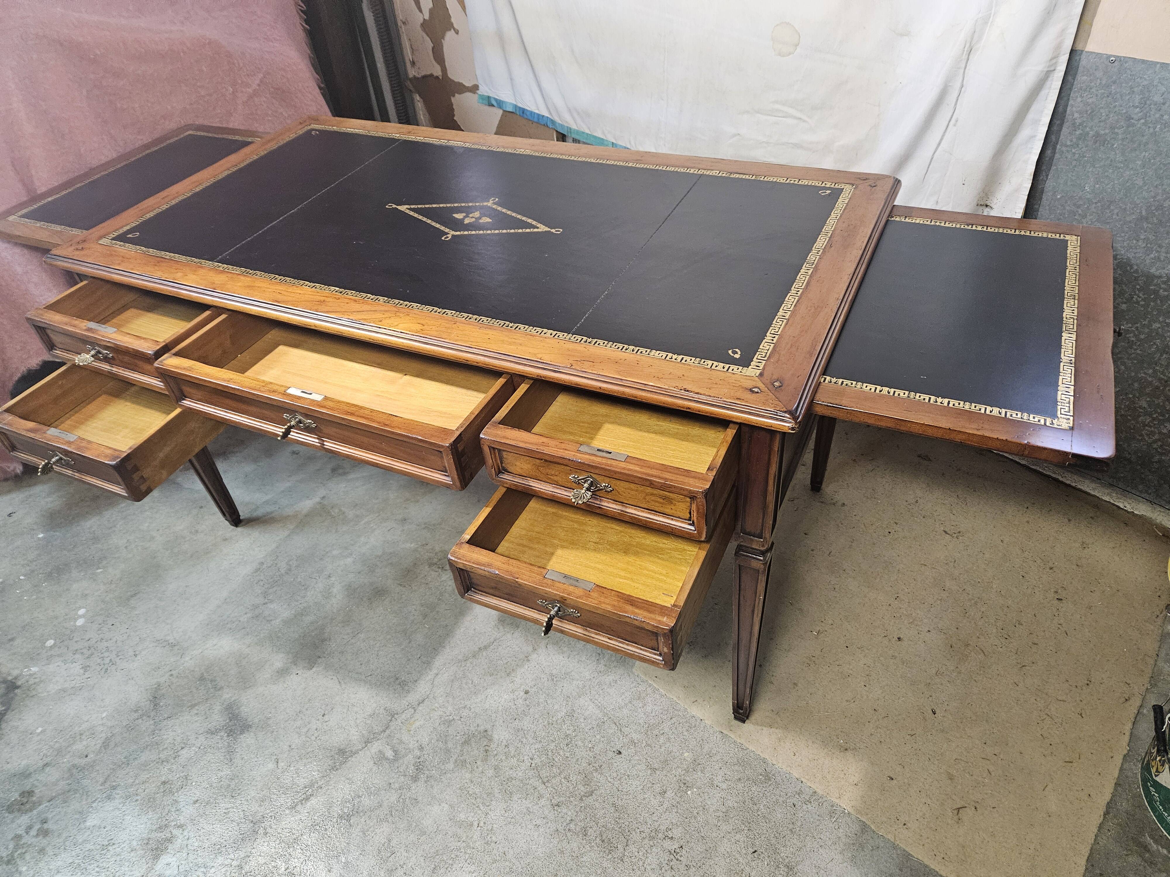 bureau style directoire merisier