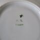 Coupelles soucoupes fleuries porcelaine