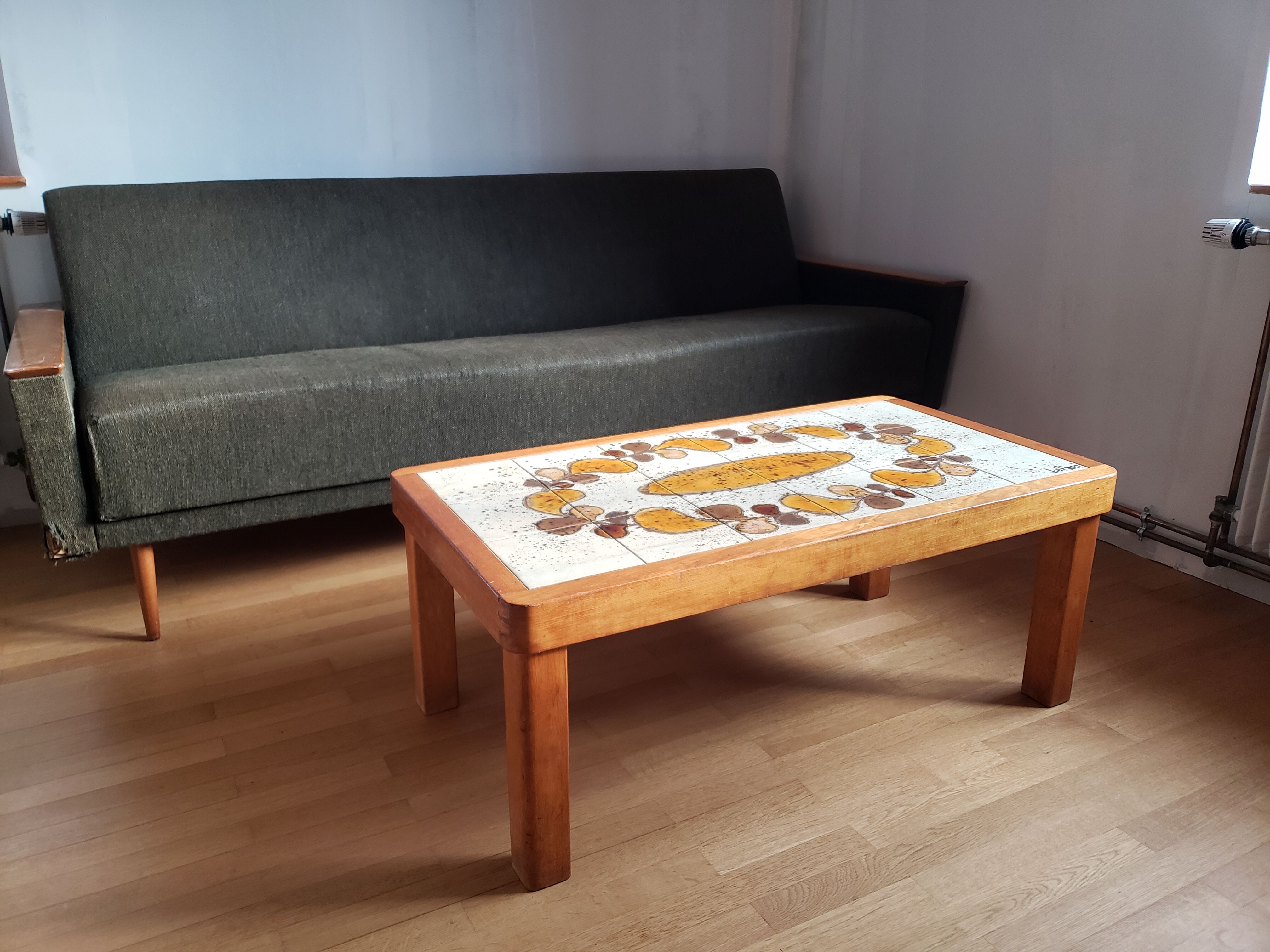 Ceramic coffee table Jean d'Asti
