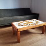 Ceramic coffee table Jean d'Asti